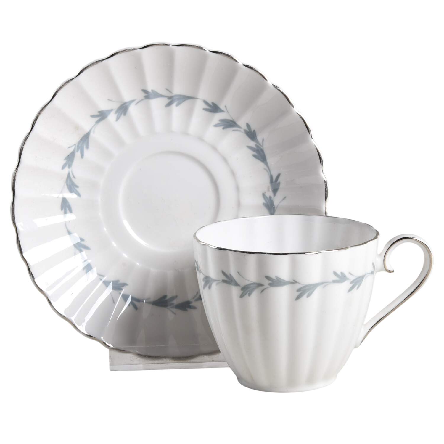 Penelope Flat Cup & Saucer Set by Susie Cooper-1