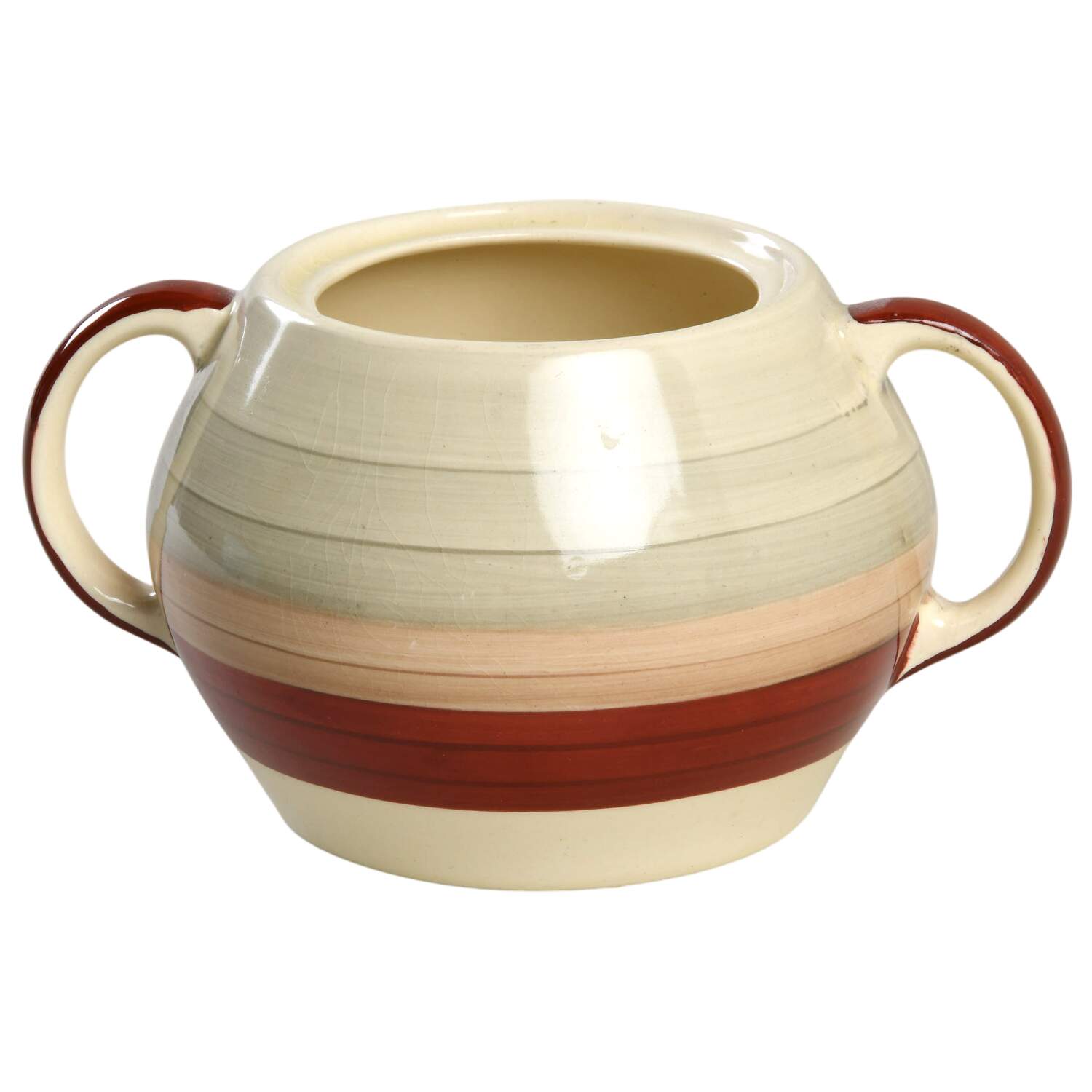 Wedding Ring Sugar Bowl No Lid by Susie Cooper-1