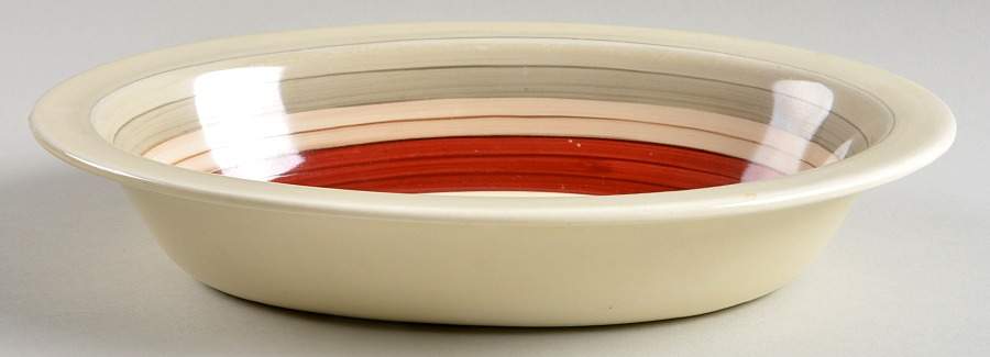 Wedding Ring 10" Oval Vegetable Bowl by Susie Cooper-1