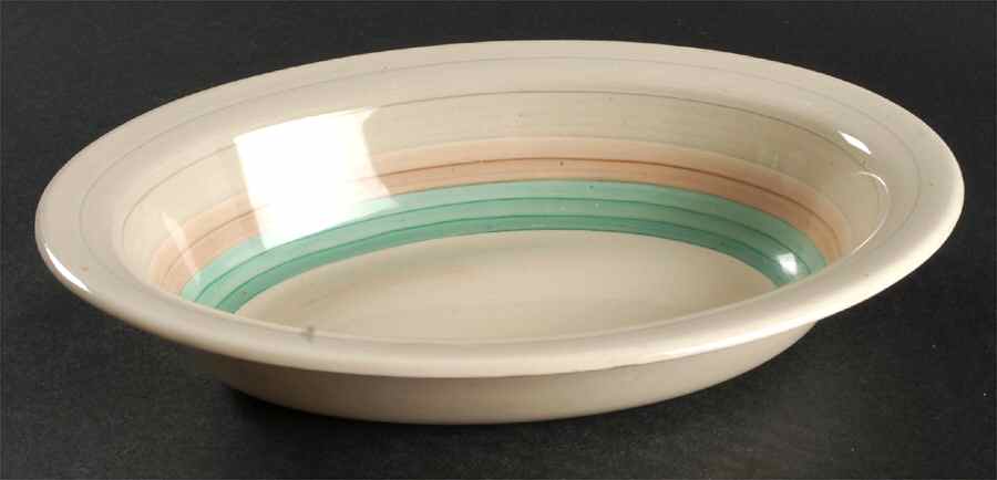 Wedding Ring 9" Oval Vegetable Bowl by Susie Cooper-1