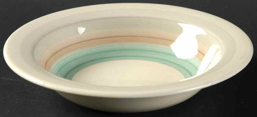 Wedding Ring Rim Fruit/Dessert (Sauce) Bowl by Susie Cooper-1