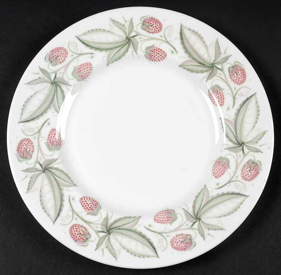 Wild Strawberry Salad Plate by Susie Cooper-1