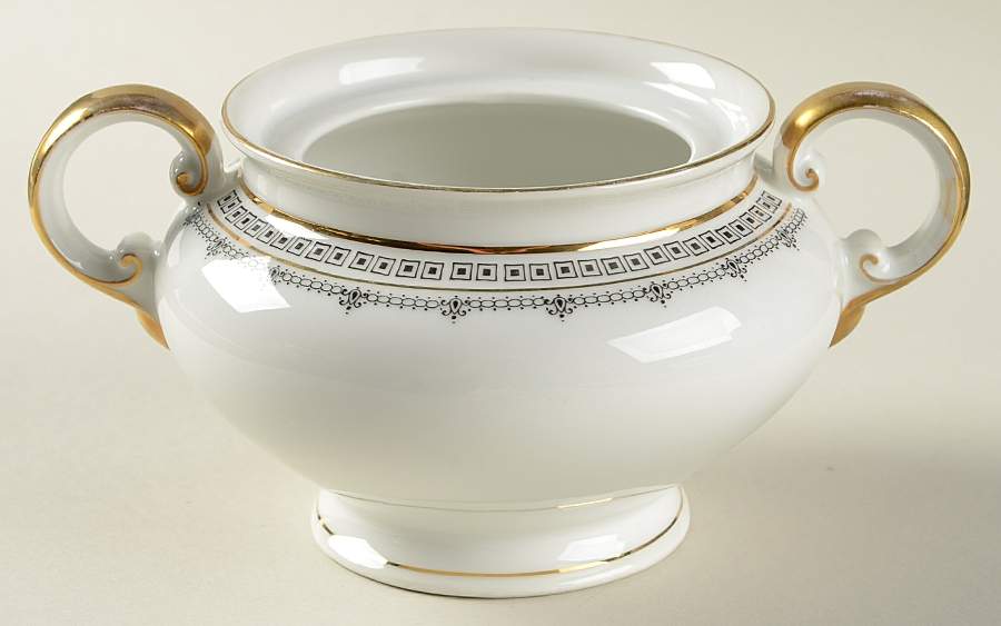 Domino Sugar Bowl No Lid by Scherzer-1