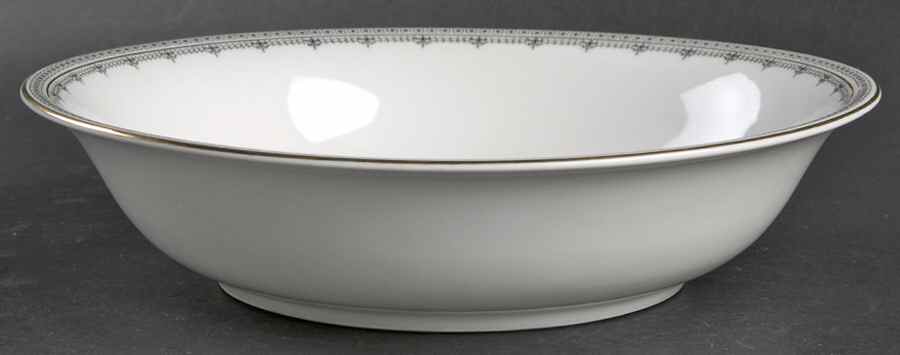 Domino 9" Round Vegetable Bowl by Scherzer-1