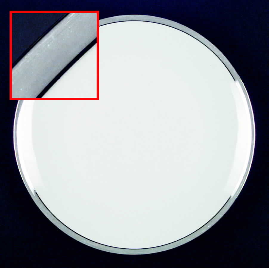 Blue Mist Dinner Plate by Scherzer-1