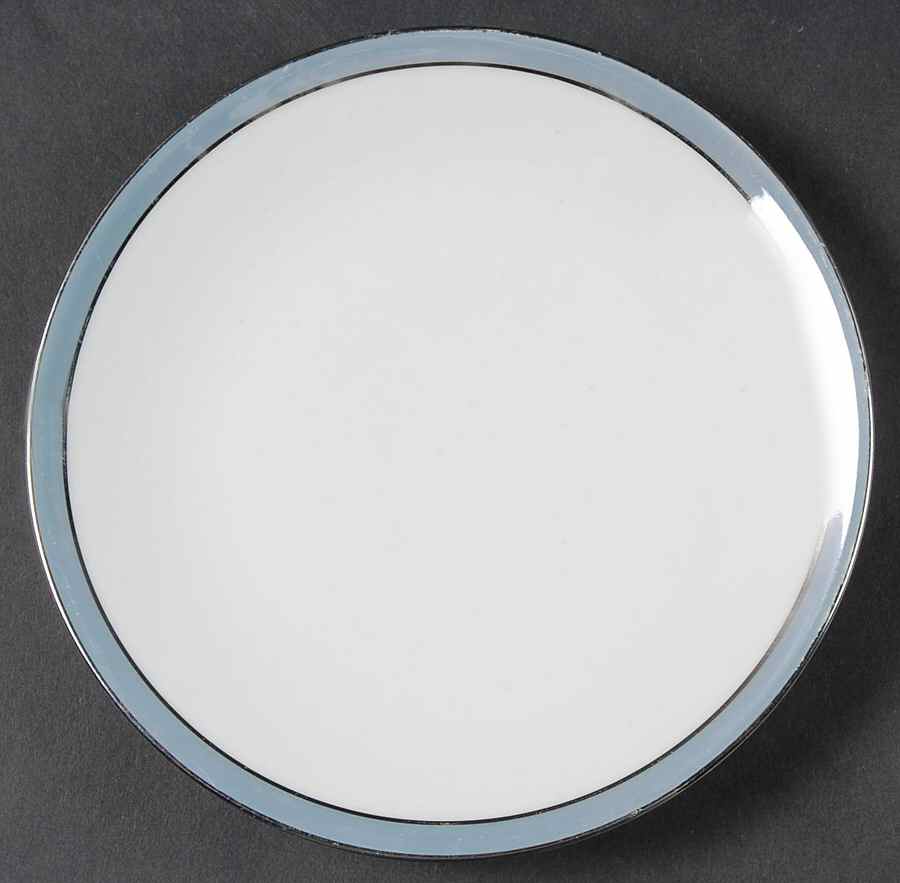 Blue Mist Bread & Butter Plate by Scherzer-1