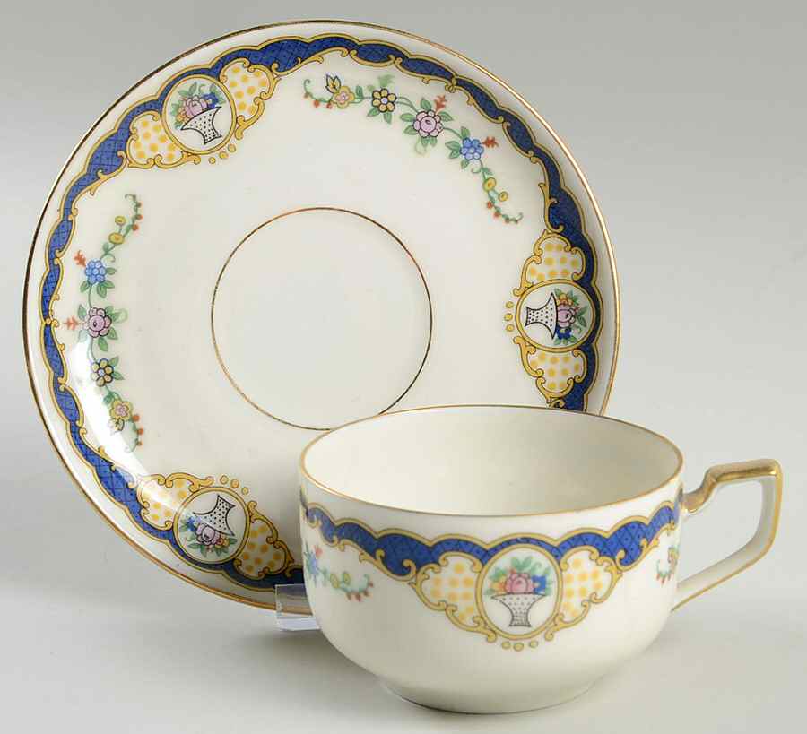 Pickwick Flat Cup & Saucer Set by Scherzer-1