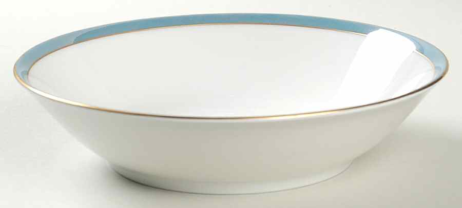 Spring Blue Coupe Soup Bowl by Scherzer-1