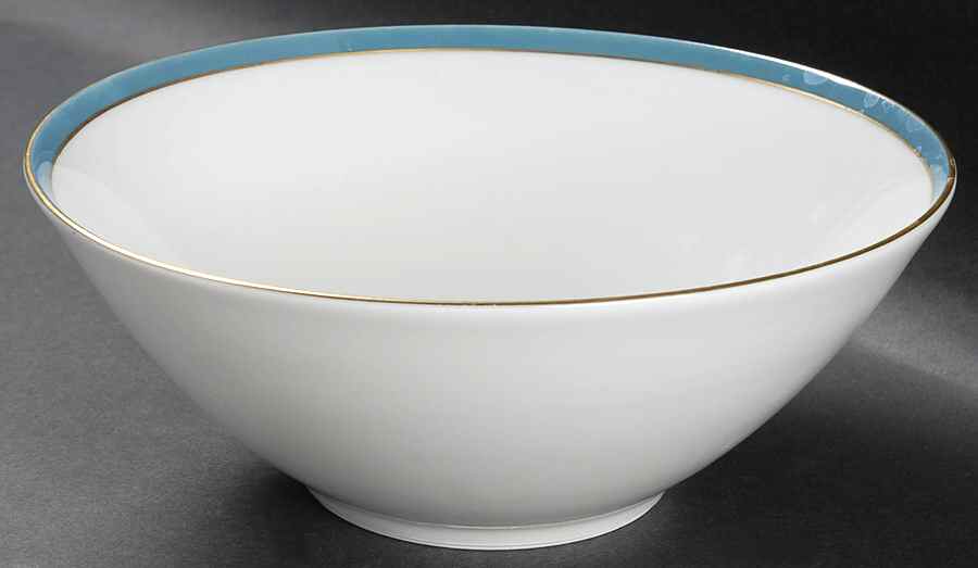 Spring Blue 8" Round Vegetable Bowl by Scherzer-1