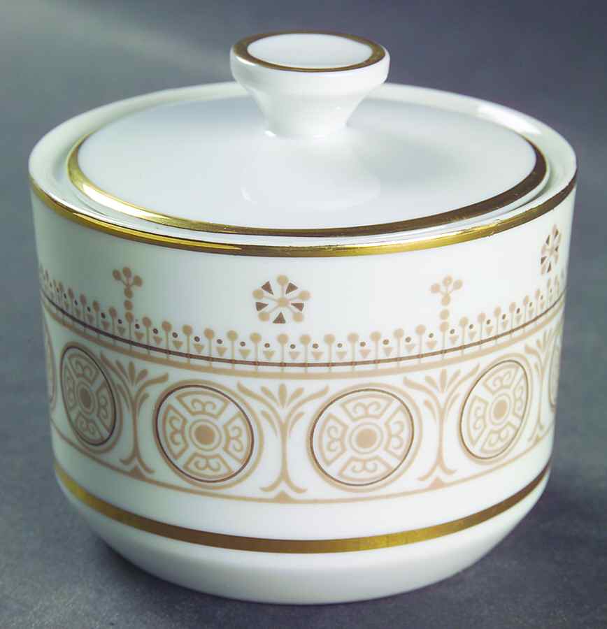 Aquarius Sugar Bowl & Lid by Sears-1