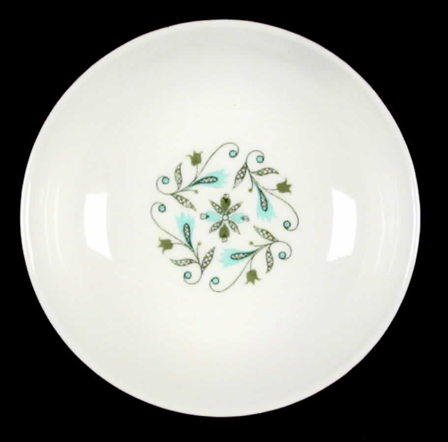 Blue Leaf Fruit/Dessert (Sauce) Bowl by Sears-1