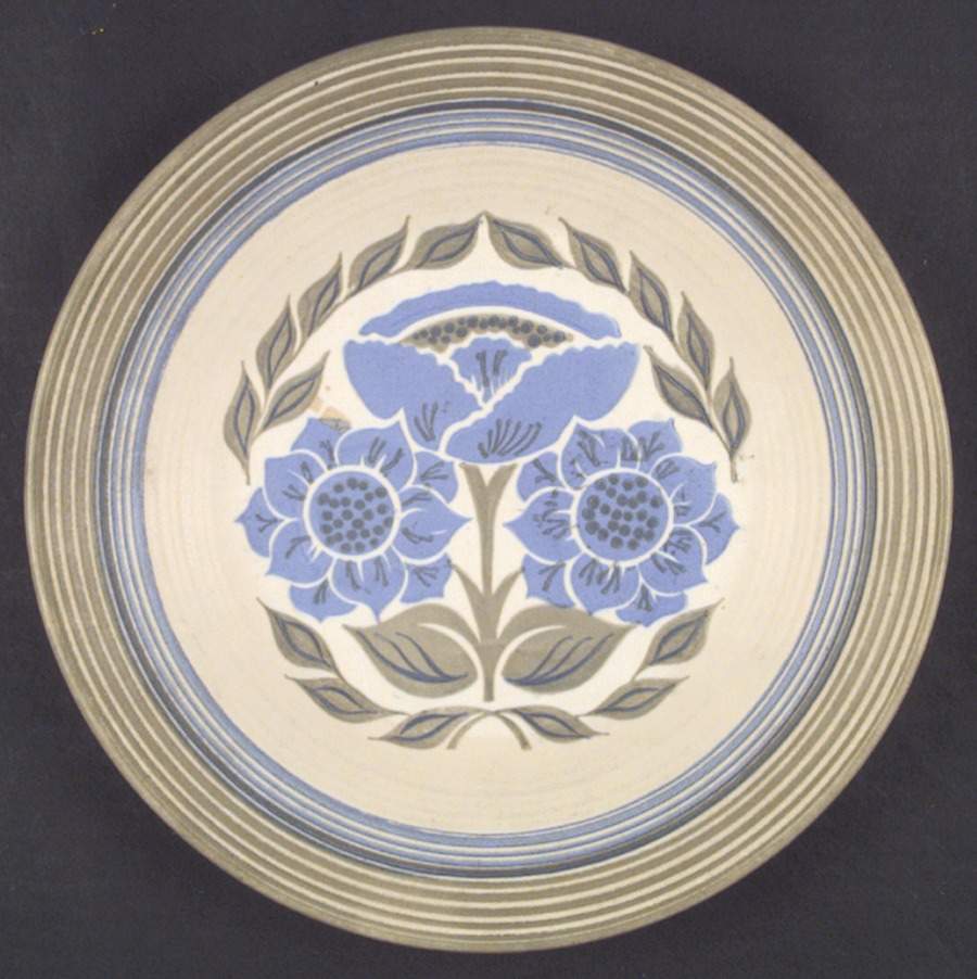 Blue Mosque Dinner Plate by Sears-1