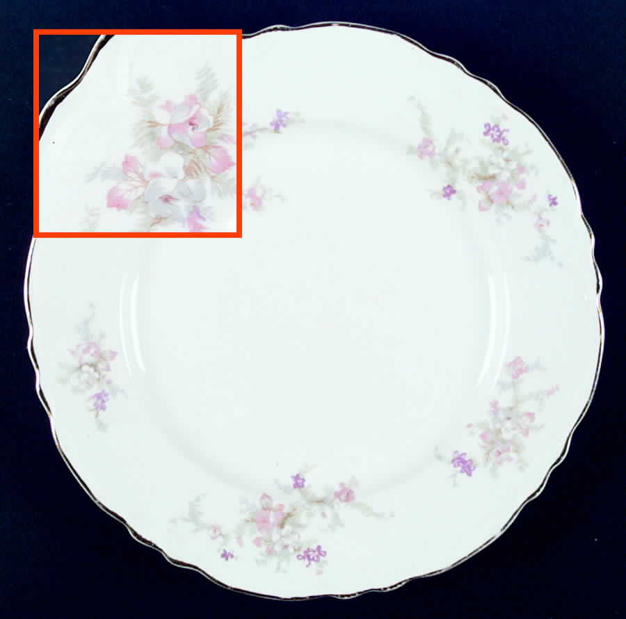 Calais Dinner Plate by Sears-1