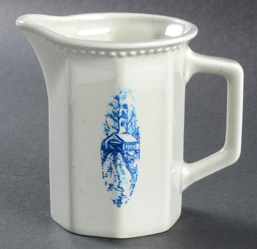 Covered Bridges Creamer by Sears-1