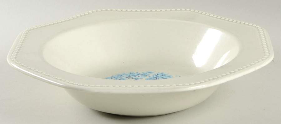 Covered Bridges 10" Round Vegetable Bowl by Sears-1