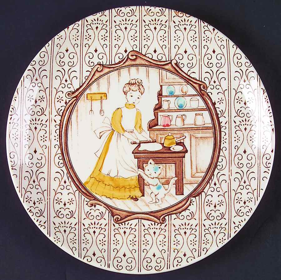 Country Coordinates Luncheon Plate by Sears-1