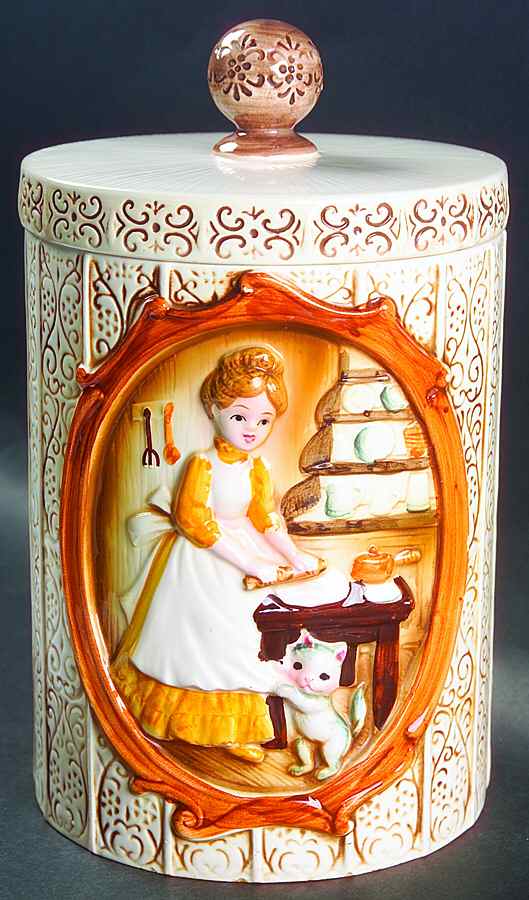 Country Coordinates Flour Canister & Lid by Sears-1