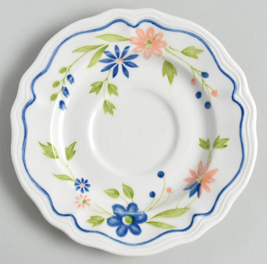 Country French Saucer by Sears-1
