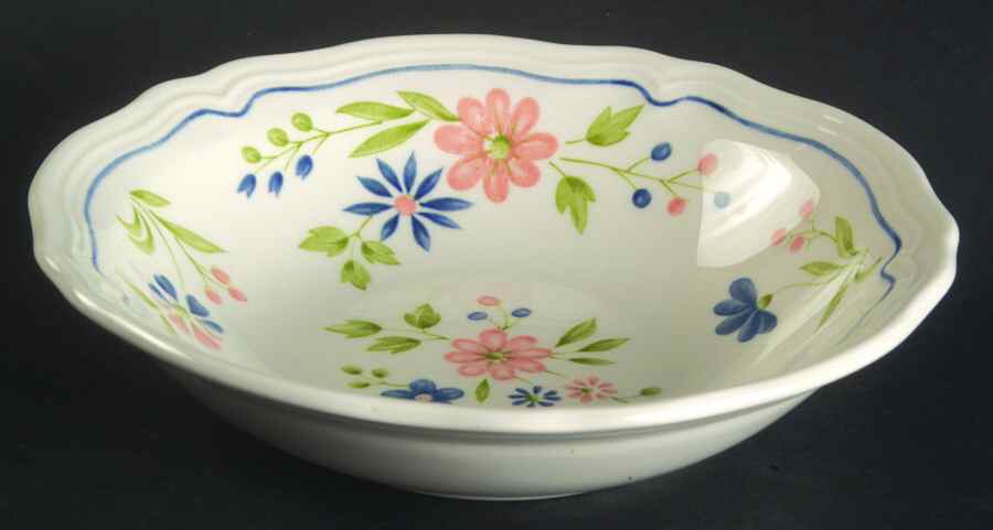 Country French Coupe Cereal Bowl by Sears-1