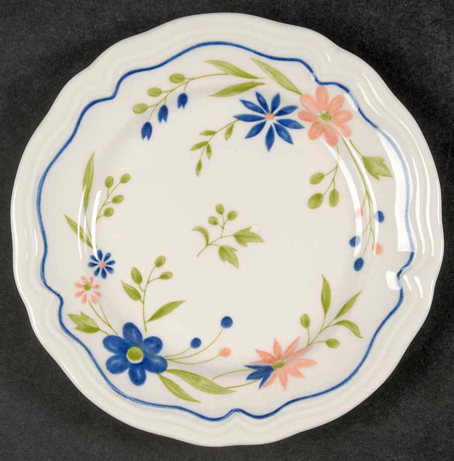 Country French Bread & Butter Plate by Sears-1