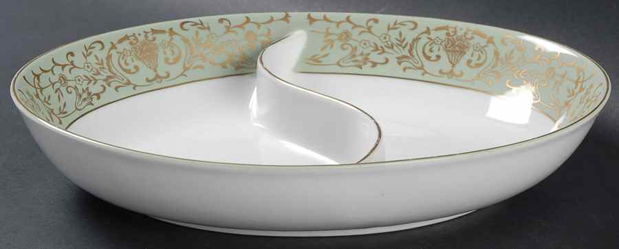 Coronation Oval Divided Vegetable Bowl by Sears-1