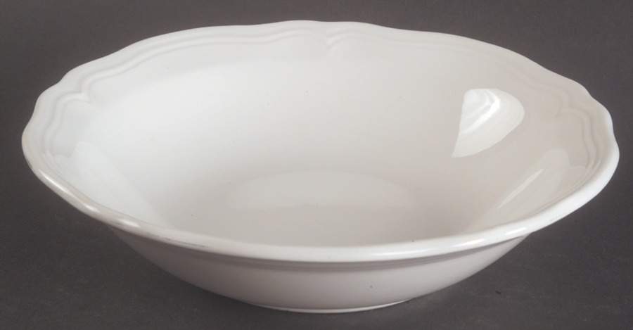 Federalist White Coupe Cereal Bowl by Sears-1