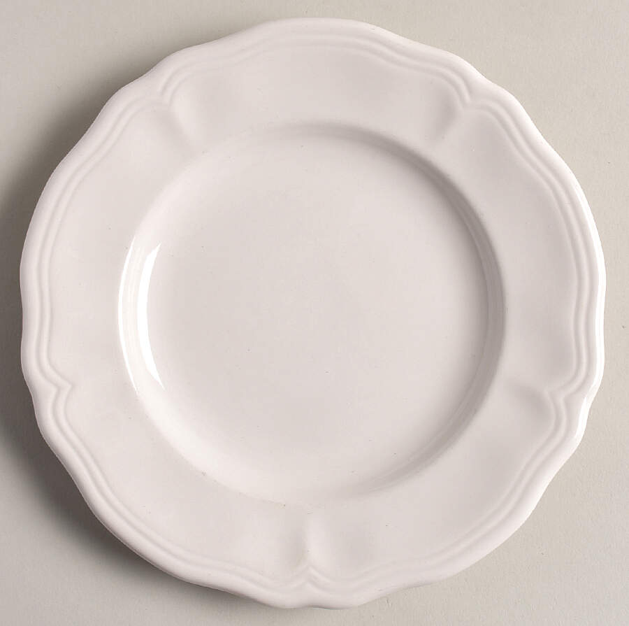 Federalist White Salad Plate by Sears-1