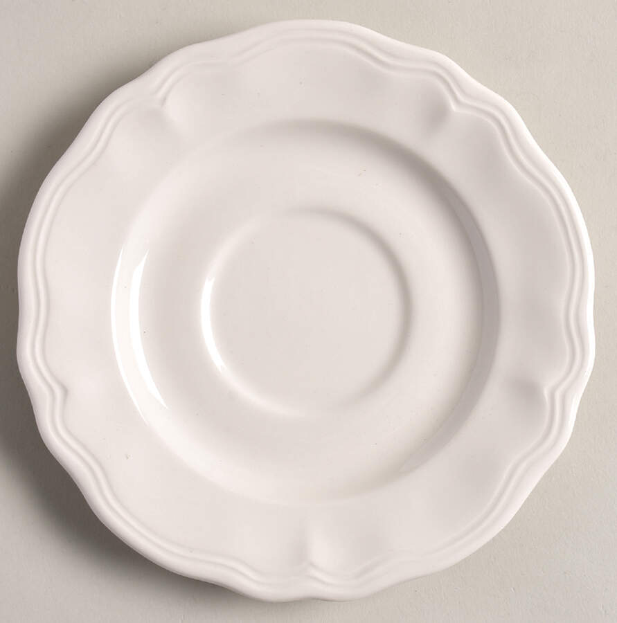 Federalist White Saucer by Sears-1