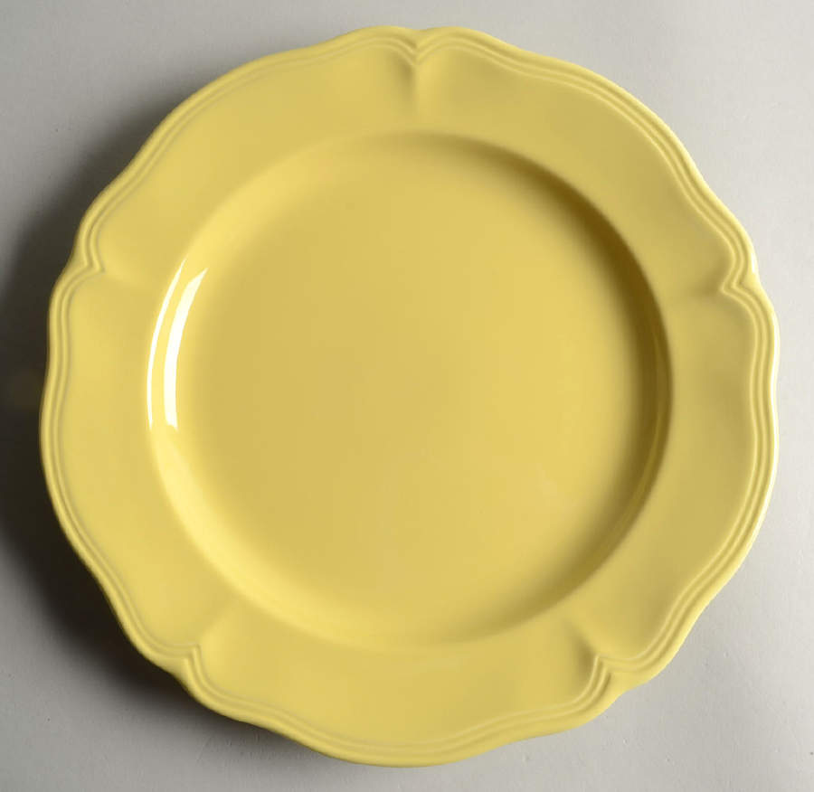 Federalist Buttercup Yellow (4239) Dinner Plate by Sears-1