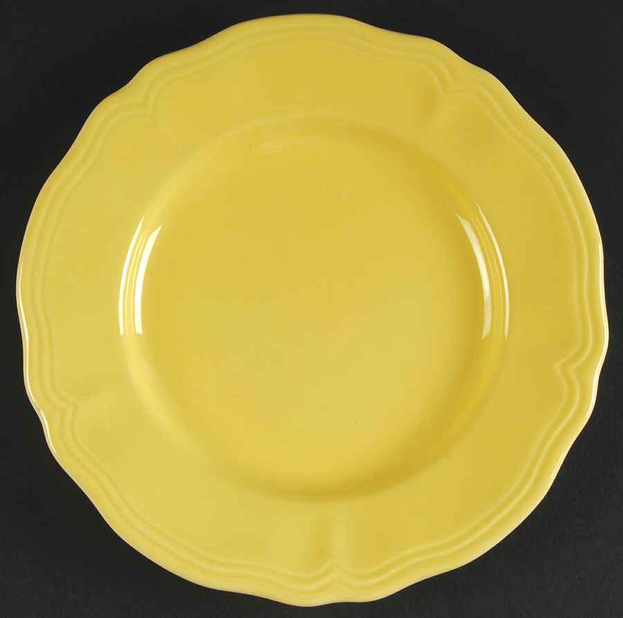 Federalist Buttercup Yellow (4239) Salad Plate by Sears-1