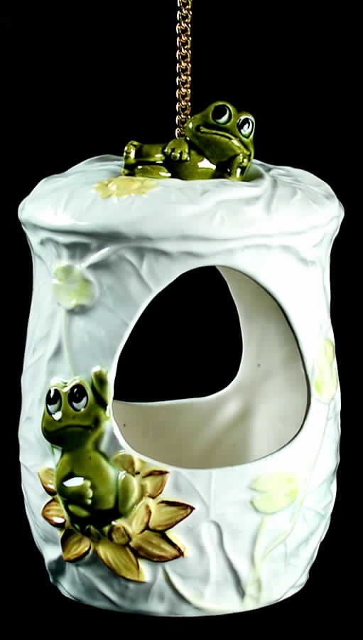 Frog Family Hanging Planter by Sears-1