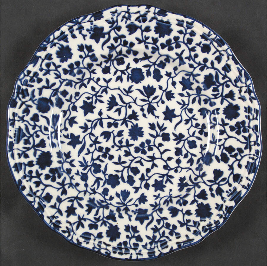 Lancaster Calico Blue Salad Plate by Sears-1