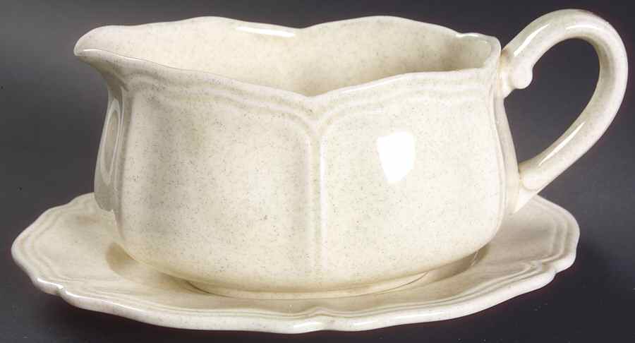 Meadowland Gravy Boat & Underplate by Sears-1