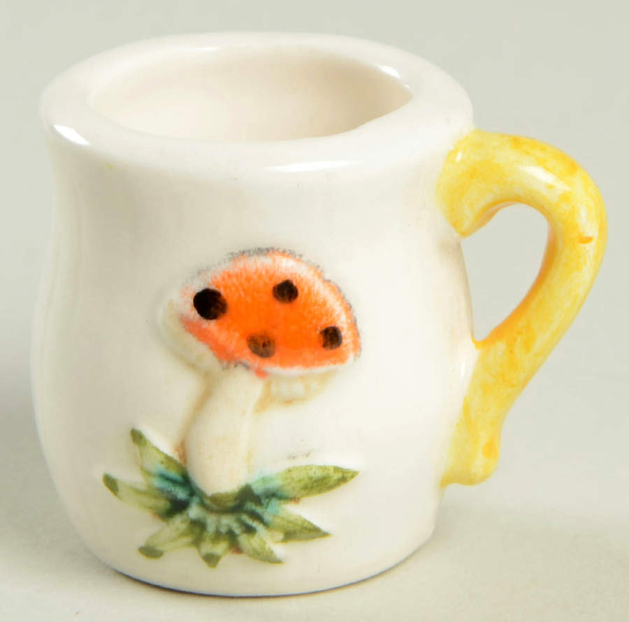 Merry Mushroom Miniature Mug by Sears-1