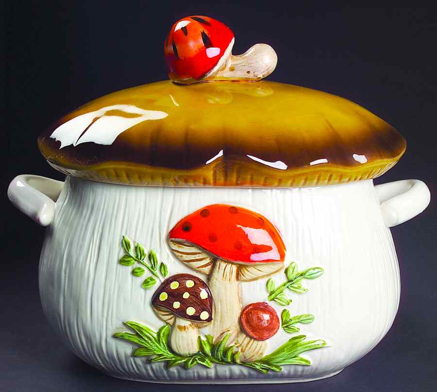 Merry Mushroom Tureen &  Lid by Sears-1