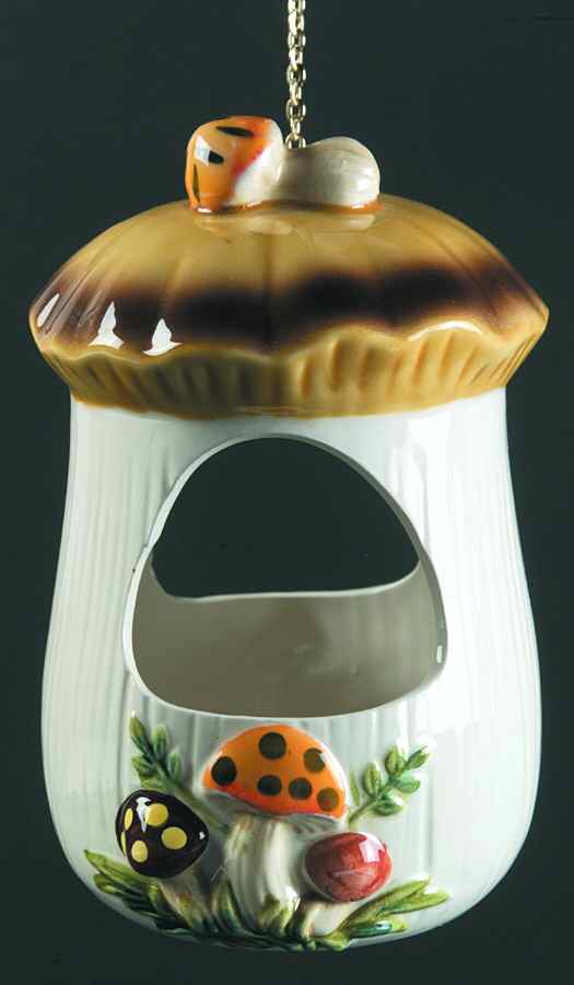 Merry Mushroom 7" Hanging Planter by Sears-1