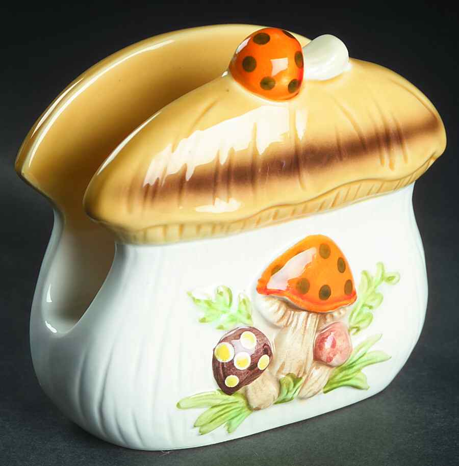 Merry Mushroom Napkin Holder by Sears-1