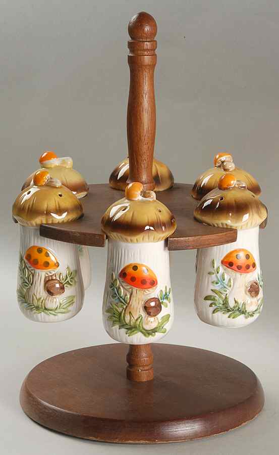 Merry Mushroom Spice Shaker Set by Sears-1