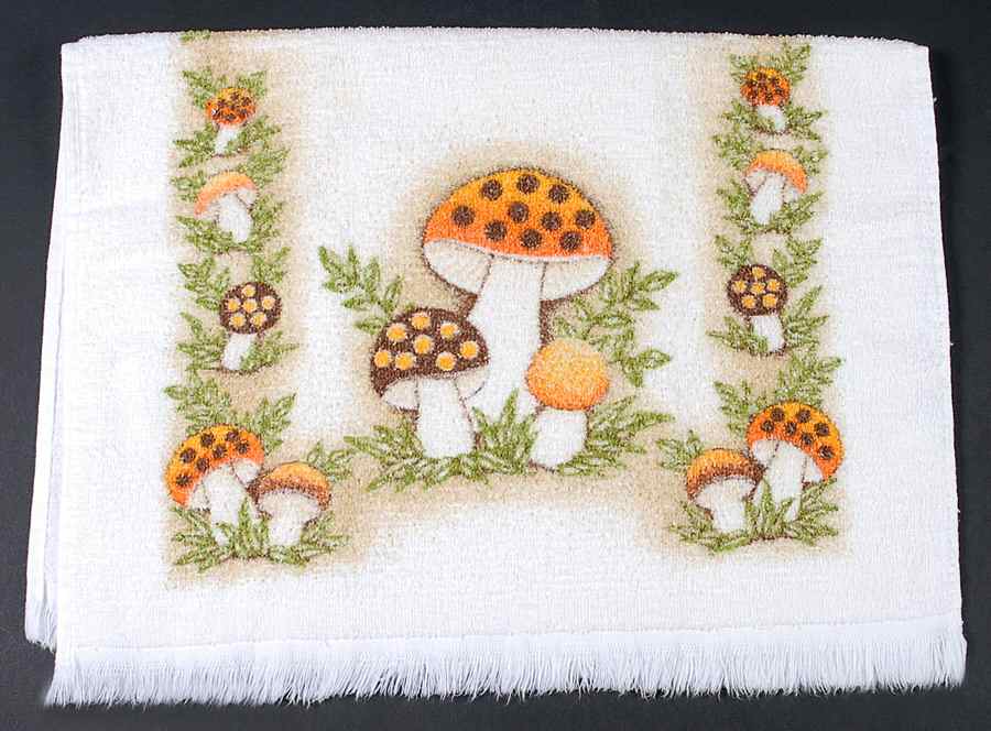 Merry Mushroom Cloth Dish Towel by Sears-1