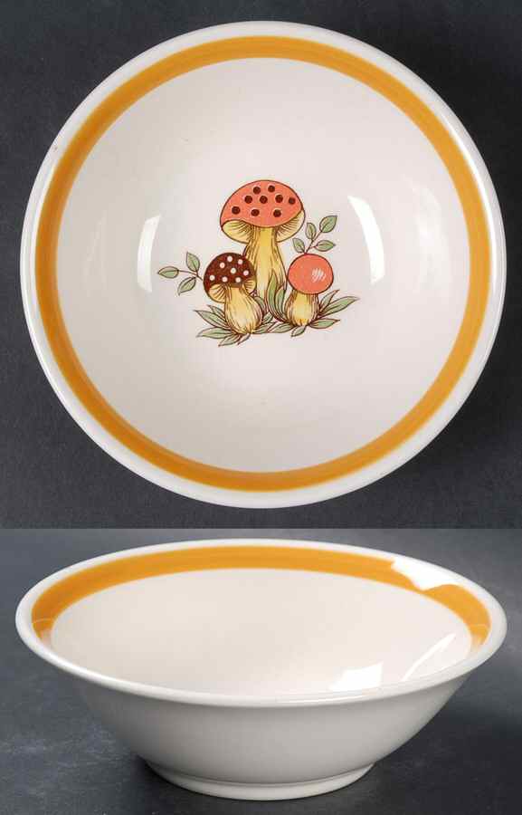 Merry Mushroom Coupe Cereal Bowl by Sears-1