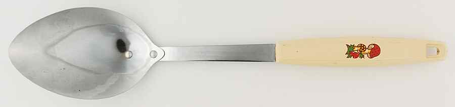 Merry Mushroom Metal Utensil Spoon with Plastic Handle by Sears-1