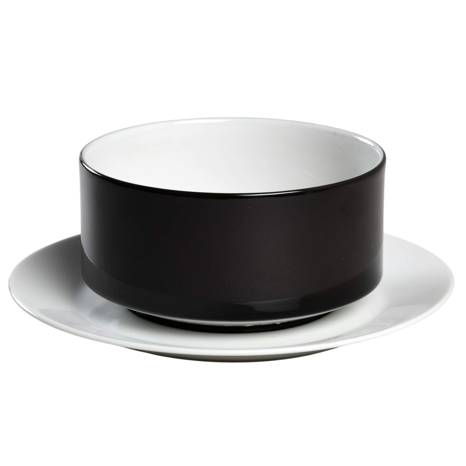 Meteor Gravy Boat with Attached Underplate by Sears-1