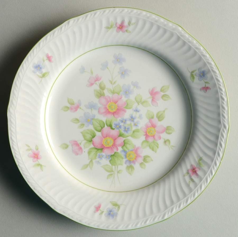 Moss Rose Salad Plate by Sears-1