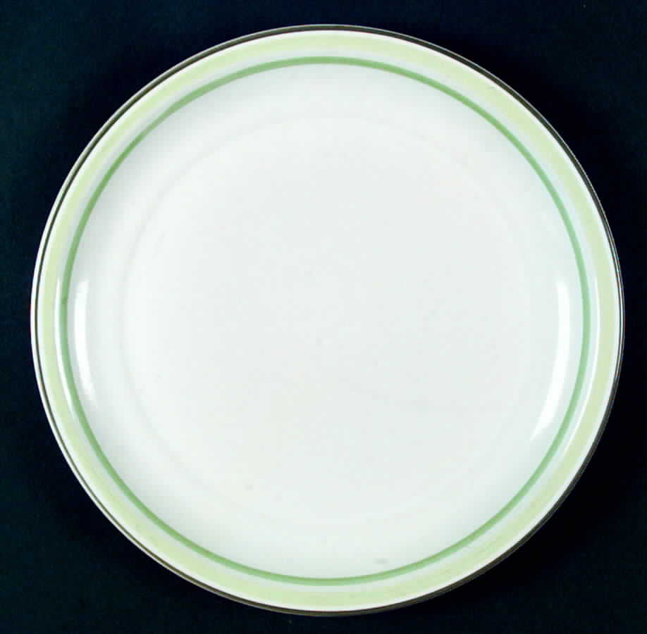 Mono Rings Mint Julep Dinner Plate by Sears-1