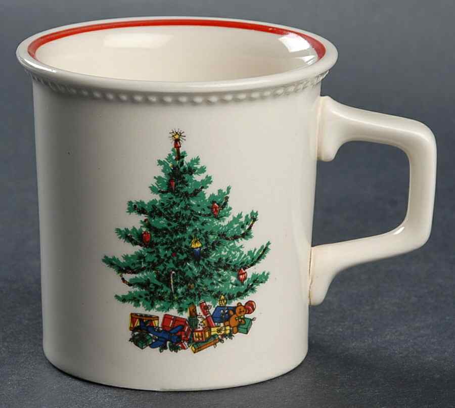 Octagon Holiday Flat Cup by Sears-1