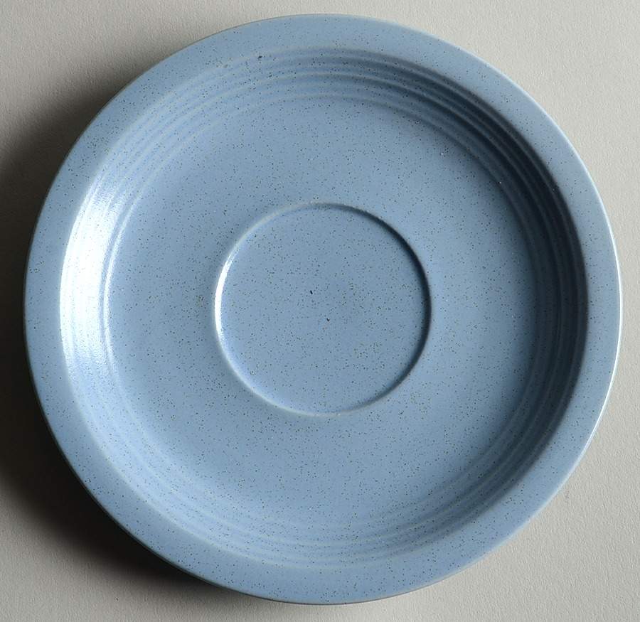Ripples Cornflower Blue Saucer by Sears-1