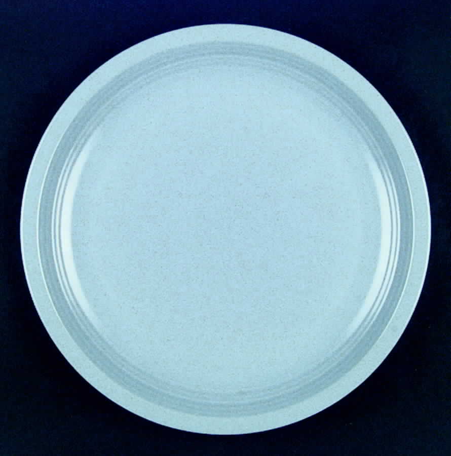 Ripples Cornflower Blue Dinner Plate by Sears-1