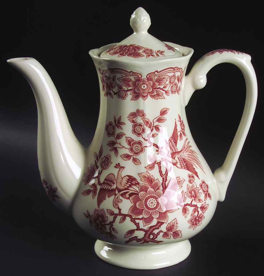 Oriental Bower Coffee Pot & Lid by Sears-1