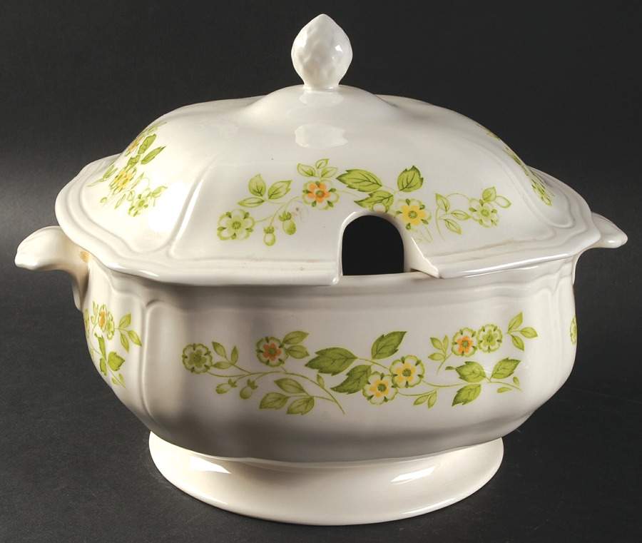 Petit Flora Tureen &  Lid by Sears-1