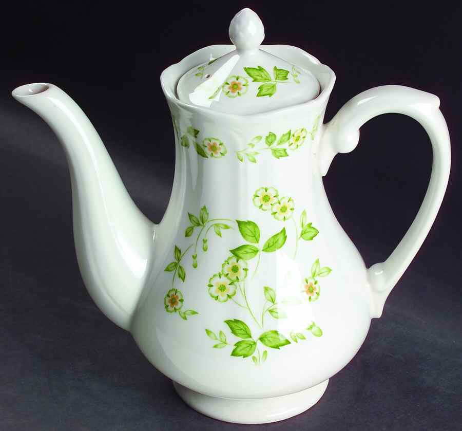 Petit Flora Coffee Pot & Lid by Sears-1